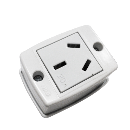 TOMACORRIENTE EXT.   250V.20A.