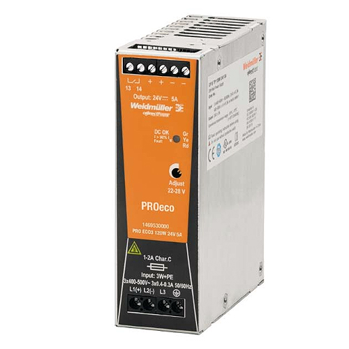 FUENTE D/ALIM. TRIF. 24VCC 5A 1469530000