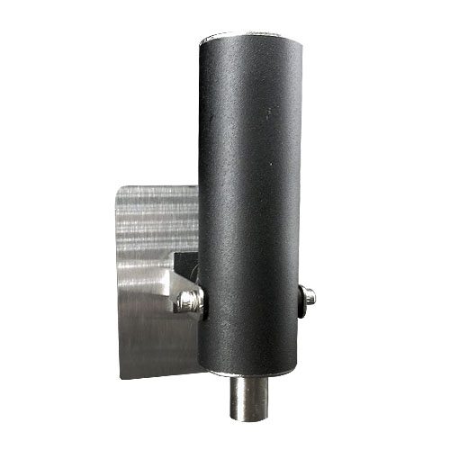 Spot estanco led azul 3W 5º 220v negro con tapa boca