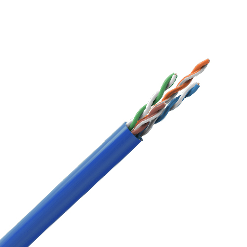 CABLE UTP CAT5E INTERIOR x305MTS, AZUL, COBRE (CERTIFICADO)