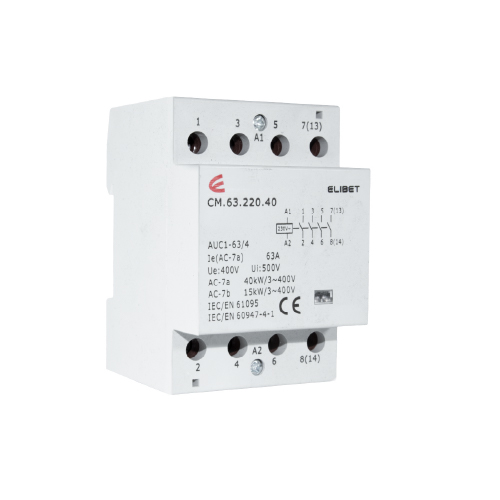 CONTACTOR MODULAR 4NA 63A