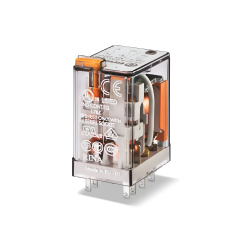 MINI RELE 2 CONT. 12 VCA   5532