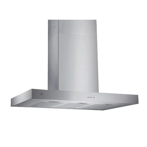 CAMPANA ISLA ACERO LT 90CM. 235-90