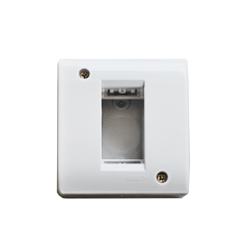 Caja 1 módulo vacía IP40 gris