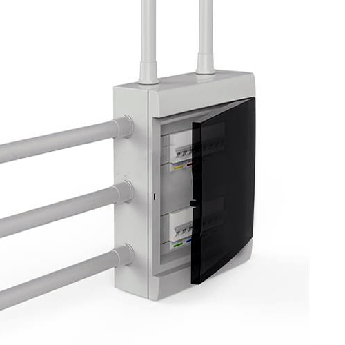 CAJA P/TERM.DIN EXT.BC.Q ENER. 12 Polos