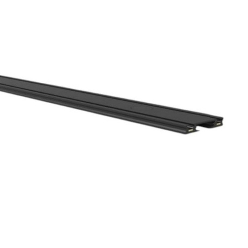 RIEL MAGNETICO SKYLINE BNEGRO  3 MTS DC48V CON ENDCAP