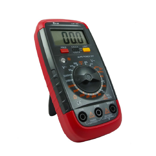 Multimetro digital compacto rango manual