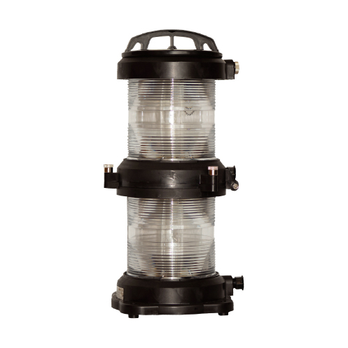 Artefacto naval doble popa 135º transparente