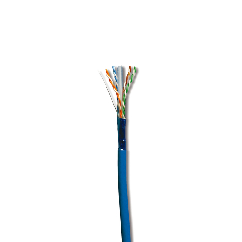 CABLE FTP CAT6 INTERIOR x305MTS, ACTASSI, COLOR AZUL, COBRE (CERTIFICADO)