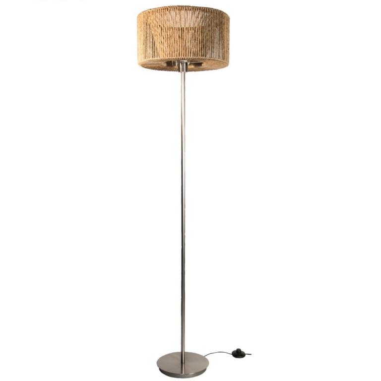Lámpara de pie E27 de yute fibra natural 2400
