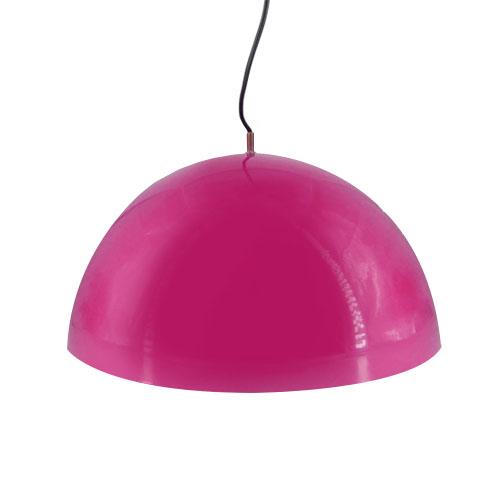 CAMPANA 1/2 ESFERA ROSA/BLANCO 40CM 306/C ROS/BCO