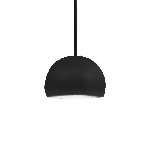 COLGANTE CONCAVO 27CM NEGRO C/BCO.0304/B