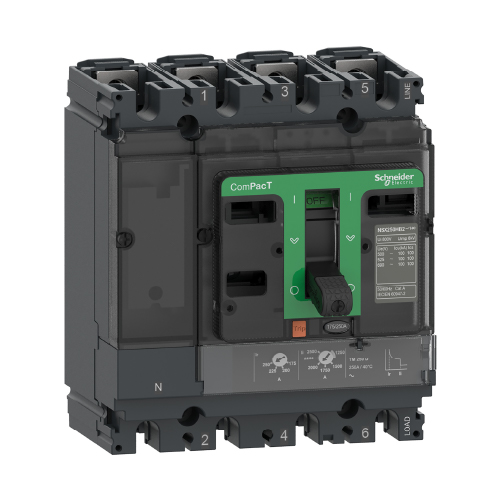 Interruptor automático 4x125A 36kA 4P3R