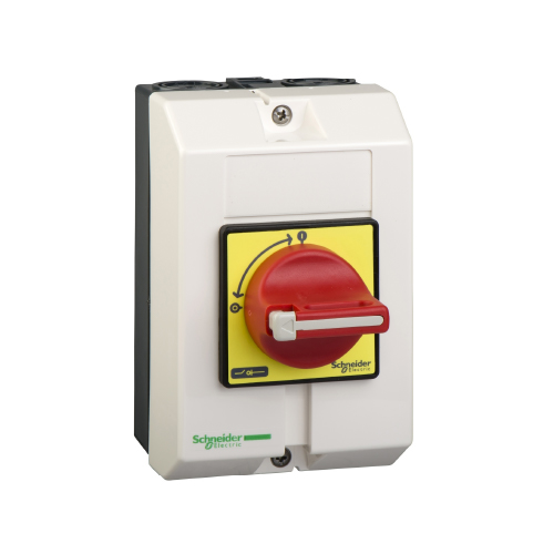 Interruptor manual 25A frente candado en caja IP65