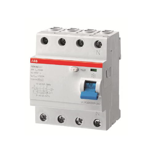 INT.DIF.TETRA.63A SELECTIVO 100MA  F204 A S-63/0,1