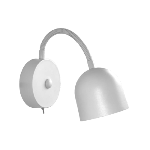 APLIQUE VELADOR FLEXIBLE CON INTERRUPTOR GU10 BLANCO