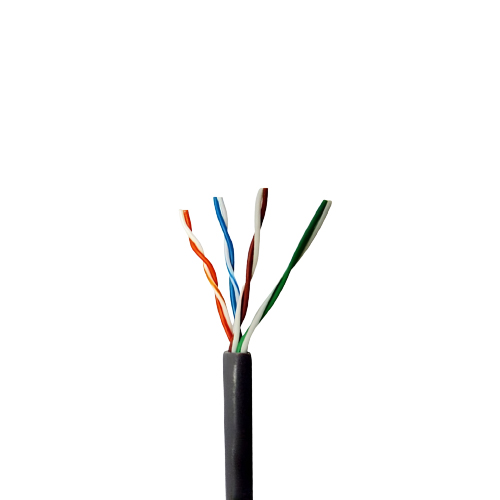 CABLE UTP CAT6 EXTERIOR X METRO, NEGRO, CCA
