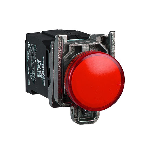 LENTE I 22mm.   Rojo         XB4-BV64