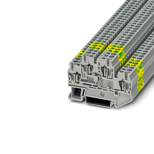 BORNE TIERRA DOBLE PISO RESORTE DOBLE PISO STTB2,5-PE 3036026