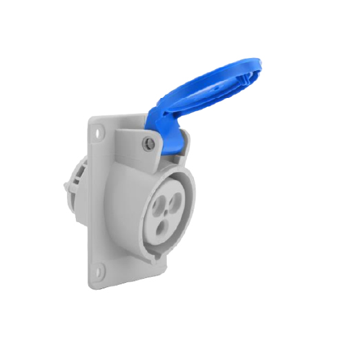 BASE EMPOTRABLE IP 44 TRITON  16A.220V. 2P+T   H3046