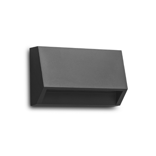 APLIQUE LED 3,5W 3000K IP65 220V NEGRO