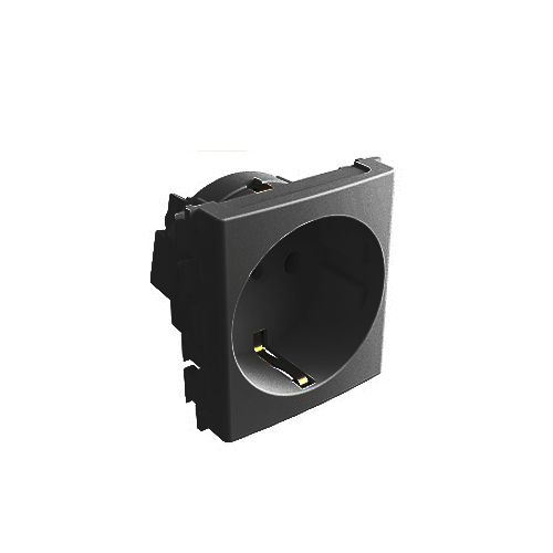 TOMA SCHUKO 16A.          Gris  55246