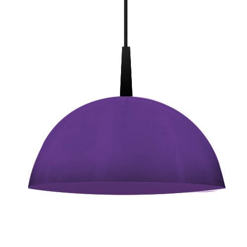 COLGANTE DE POLIPROP.E27 VIOLETA 35CM 326/B VI
