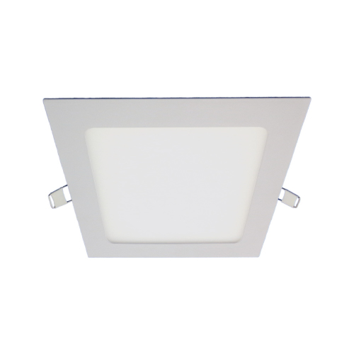 Panel de embutir ultradelgado cuadrado luz día 12W