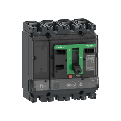 Interruptor automático 4x100A 25kA  Micrologic 2.2 4P4R