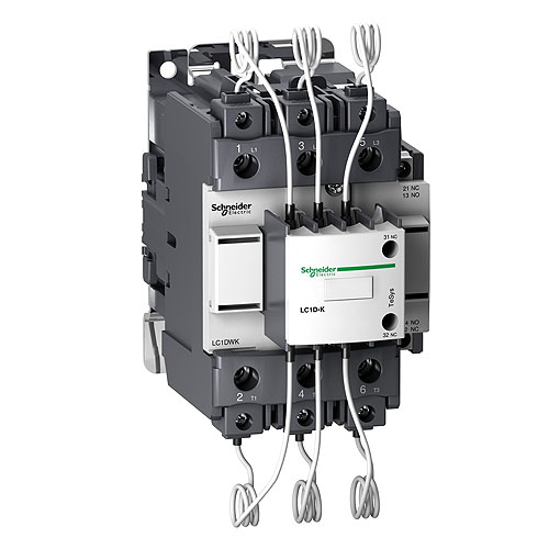 CONTACTOR P/CAP. BT  60  kVAr     LC1DWK12