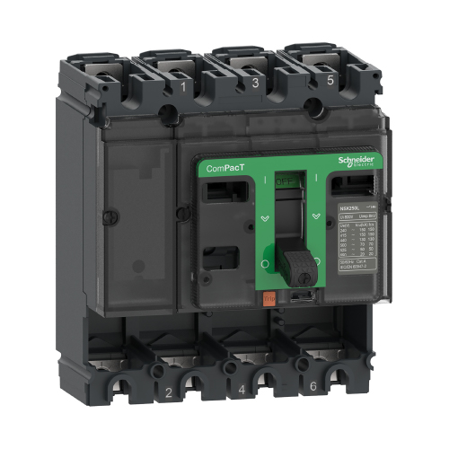 Interruptor automático 4x160A 36kA 4P3R