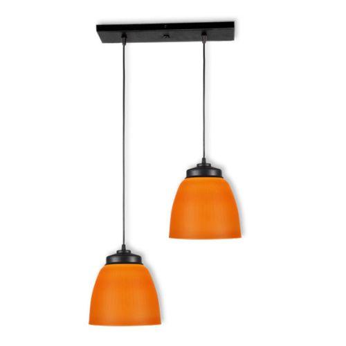 COLG.POLICAR.CRISTAL 2 LUCES CAPUCHON .Hº 0342/2P