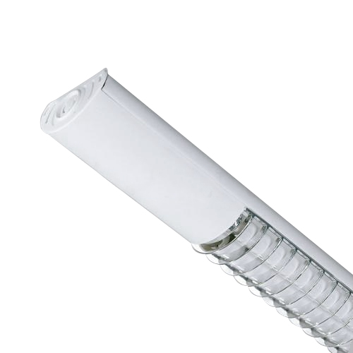 Plafón para tubo 2x36w modelo Boxer