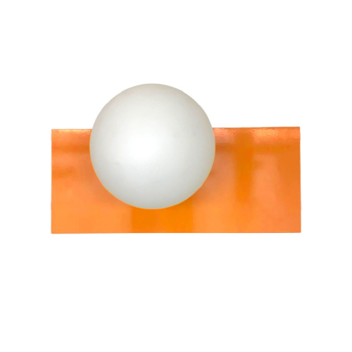 APLIQUE DE PARED  E27 NARANJA PAK II