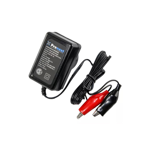 CARGADOR DE BATERIAS DE GEL 12V 1A.
