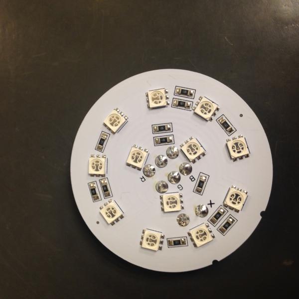 PLAQUETA DICRO 4W 12V AZUL