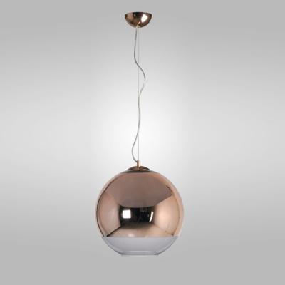 Colgante globo cobre espejo 40cm