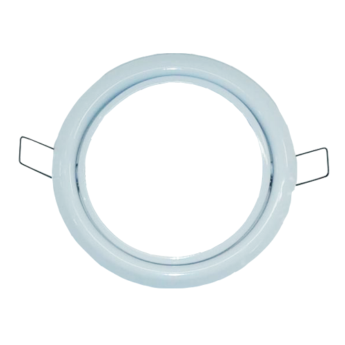 Embutido redondo Ar111 móvil sin zocalo blanco