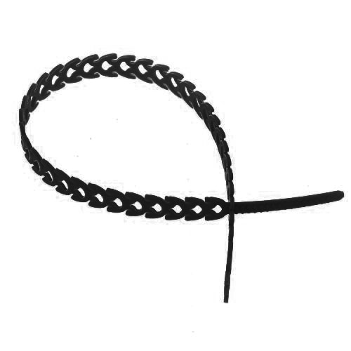 PRECINTO RAPSTRAP NEGRO X 24UN IMT38068