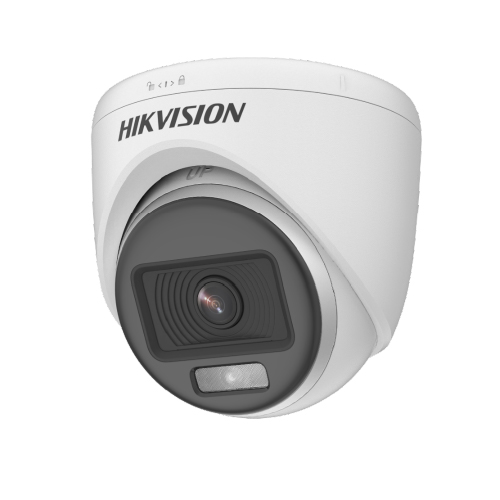 CAMARA MINI DOMO COLORVU 2MPX, PVC, LENTE 2.8MM LED 20M