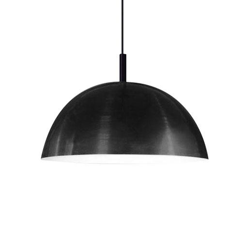 CAMPANA 1/2 ESFERA SIMIL.CROMO METALIZ.30CM.306/B