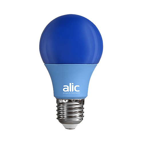 LAMP.A60 ECO LED  6W AZUL E27
