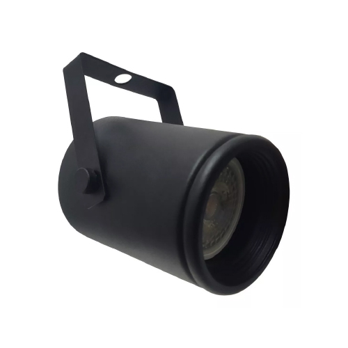 Cabezal cilindro para dicroica GU10 negro