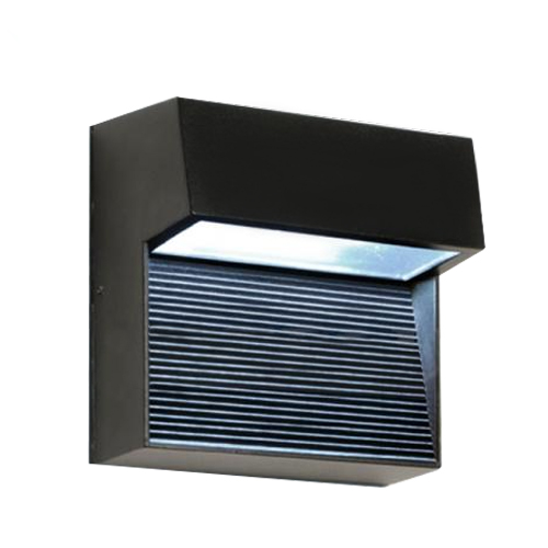 Aplique de LED 6w luz cálida de aluminio para exterior modelo Coni