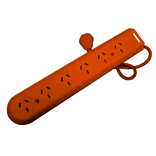 PROLONG.MULT.6 TOMAS 1.5m.NARANJA KS50482