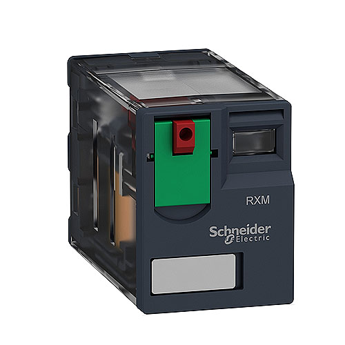 RELE EXTRAIBLE MINI.2NAC 12A BOB.24V 50/60HZ S/LED