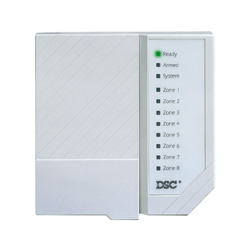 TECLADO DSC 8 LEDS PK1555 (SIRVE PARA PLACAS PC585 Y PC 1832)