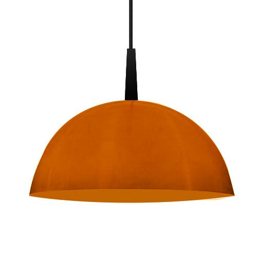 COLGANTE DE POLIPROP.E27 NARANJA 35CM 326/B NJA.