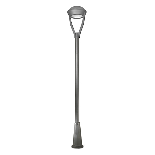 Cabezal aluminio circular 3x gu10 ar111 led