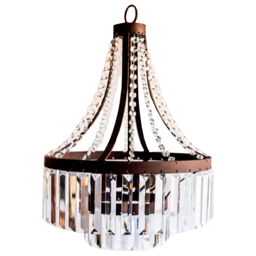 Araña Imperio Chica 50x40cm óxido